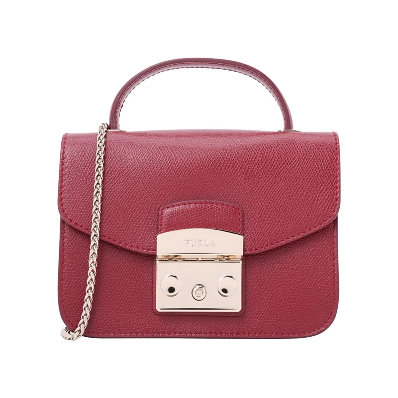 Claret115010113 Сумка через плечо FURLA Metropolis BHD3 BHD3 - Цвет: Claret115010113