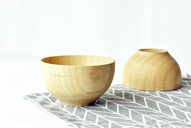 Миска ручной работы с ручкой для риса супа окуня украшения (середина) круглая