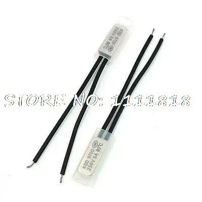 

2 x Bimetal Temperature Switch Thermostat 80 Degree Celsius NC KSD 9700