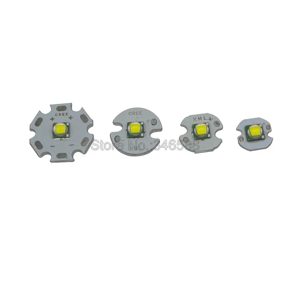 1 шт. CREE XML XM L T6 LED U2 10 Вт белый светодиодный эмиттер высокой мощности диод с 12 мм 14 16