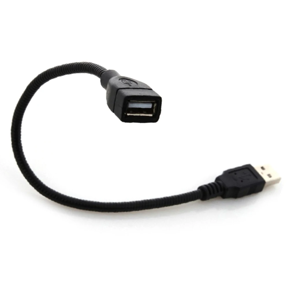 1 шт. гибкий металлический удлинитель Usb штырь гнездо 35 см|Ночники| |