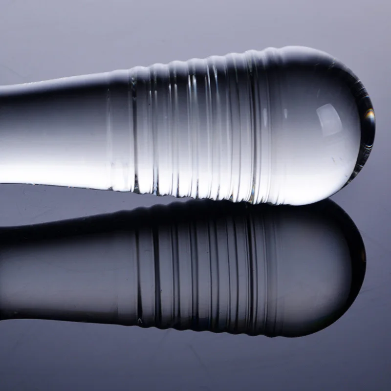 Стильные стеклянные анальные игрушки кристральный Анальный Шар большая