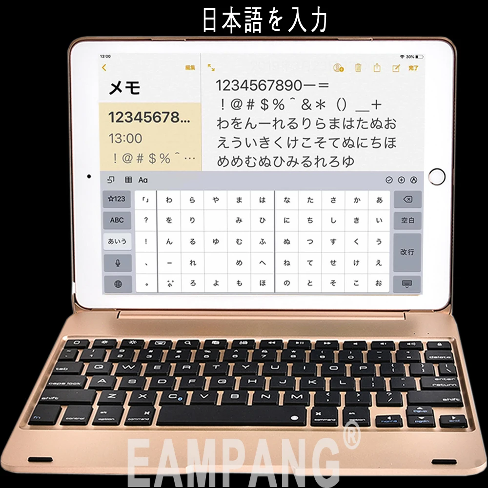 Топ Флип-клавиатура для Apple iPad 9,7 5-го 6-го поколения Bluetooth клавиатура чехол для iPad Air 1 2 5 6 Pro 9,7 чехол