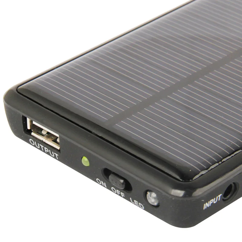 HAWEEL 5000mAh Mobile Phone Emergency Power Station with Solar Charger &amp LED Light For iPhone iPad and Other Smart | Мобильные
