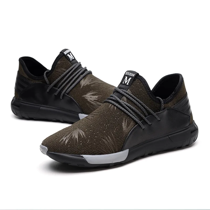 2018 spring new casual shoes male Korean version of the breathable trend sports young students a pedal lazy | Обувь