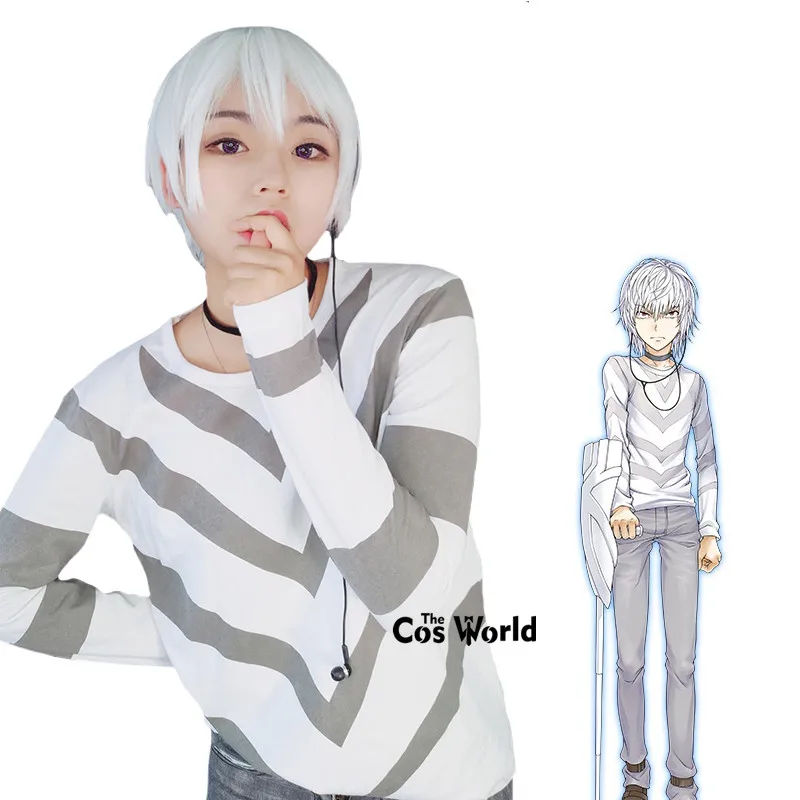

A Certain Magical Index Accelerator Long Sleeve T-shirt Tops Pants Trousers Outfit Anime Cosplay Costumes