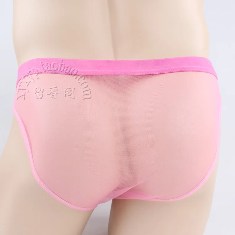 Сексуальное нижнее белье для геев экзотическое мужчин сетчатые прозрачные трусы