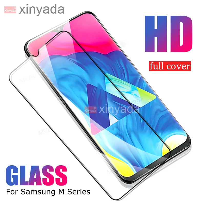 Закаленное стекло для Samsung Galaxy M10 M20 M30 A10 A30 A50 A40 A70 S10 Plus S10e защита экрана ЖК пленка