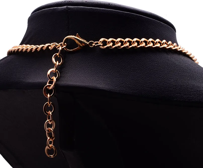 Long Large Pendent Necklace Maxi Women CHEAP Fashion Jewelery Collares Statement F1053 with Rhinestones Bohemian | Украшения и