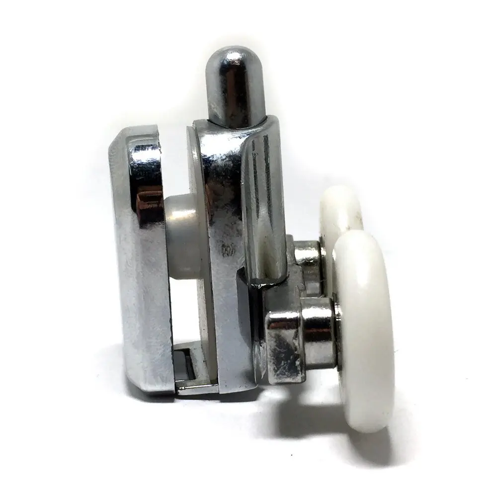 Набор из 8 хромированных душевых дверных роликов 4 верхних и нижних 23 мм