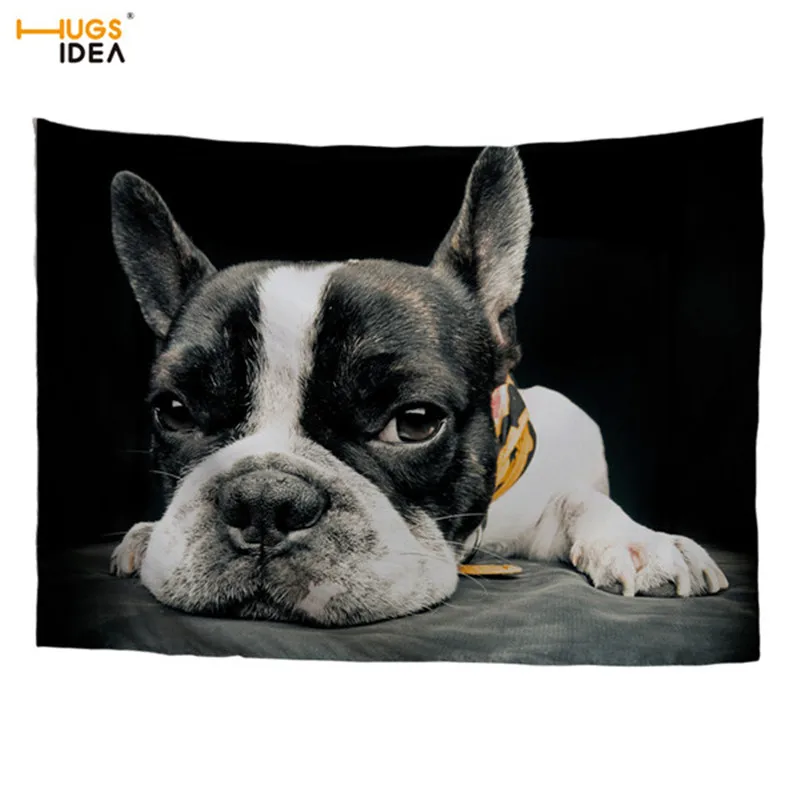 HUGSIDEA крутой 3D гобелен с животными Акула Дельфин динозавр искусство настенный