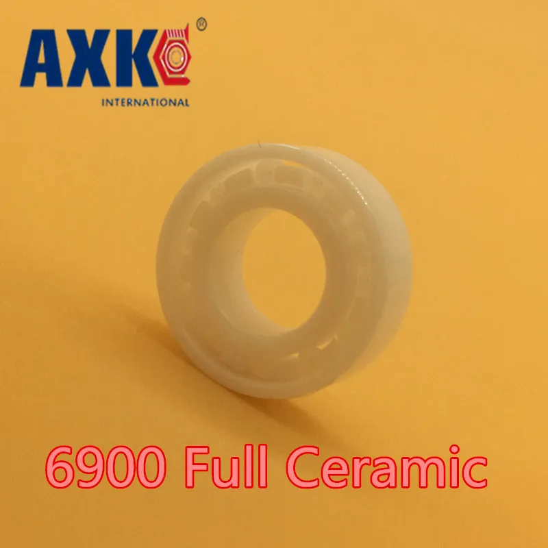 

Axk 6900 Full Ceramic Bearing ( 1 Pc ) 10*22*6 Mm Zro2 Material 6900ce All Zirconia Ceramic 6900 Ball Bearings