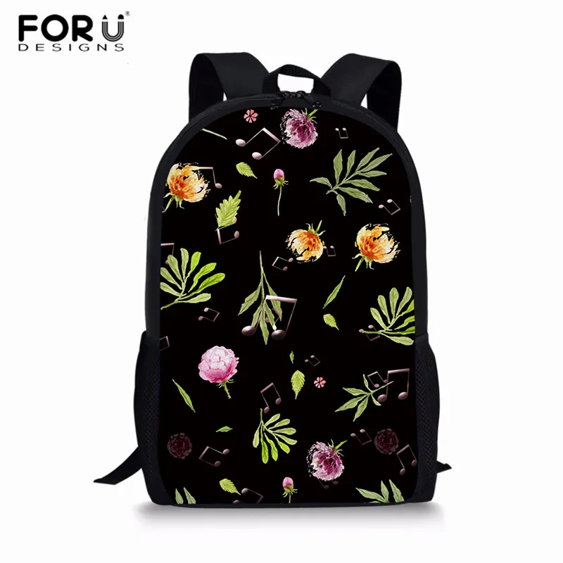 FORUDESIGNS/рюкзак с музыкальным пианино для женщин; повседневный рюкзак для подростков; школьные сумки для мальчиков и девочек; mochila mujer; женский рюкзак для путешествий - Цвет: CC5277C