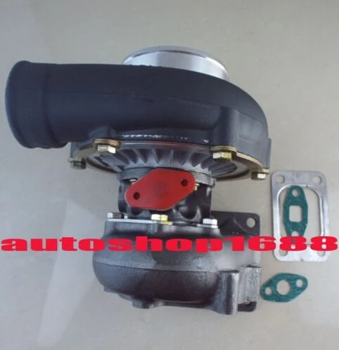 GT35 GT3582-6 Черный a/r 0 70 T04E анти-всплеск 63 T3 фланец 5 болтов 400-500hp ТУРБОКОМПРЕССОР с