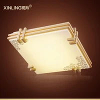japanese style delicate crafts wooden frame tatami led ceiling lights luminarias para sala dimming led ceiling lamp