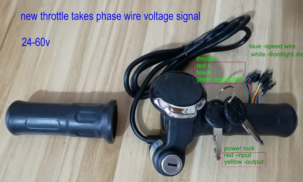 Спидометр rolling grips Дроссельный ускоритель с ЖК-дисплеем и замком 24v36v48v60v электрический скутер велосипед MTB трехколесный велосипед часть