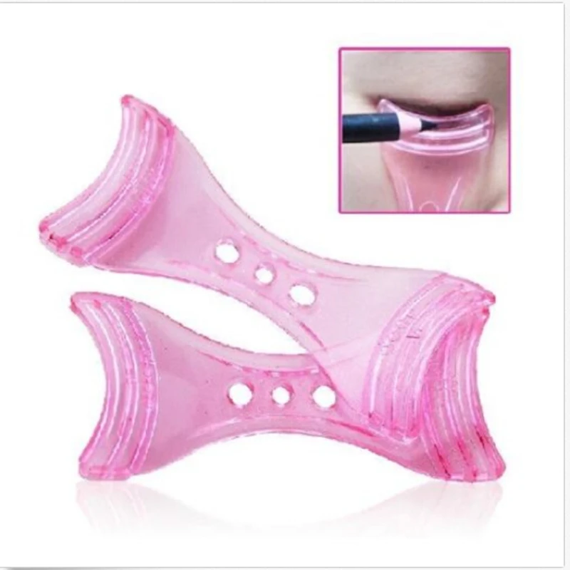 1 шт. Лидер продаж розовый карандаш для подводки глаз шаблон формирователь