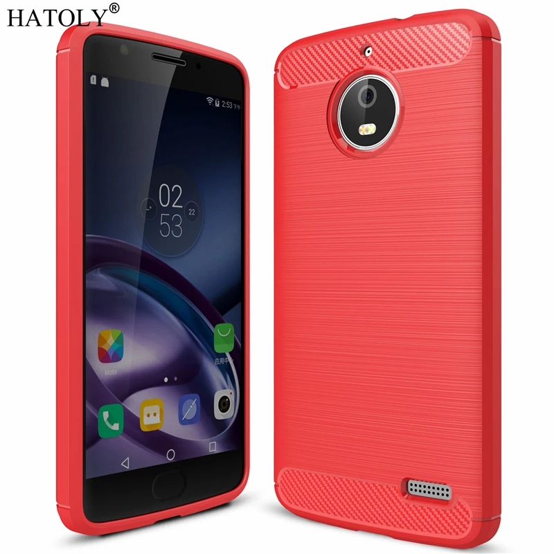 

HATOLY For Cover Moto E4 Case Soft TPU Rugged Phone Case For Moto E4 Case For Motorola Moto E4 XT1762 XT1772 Fundas