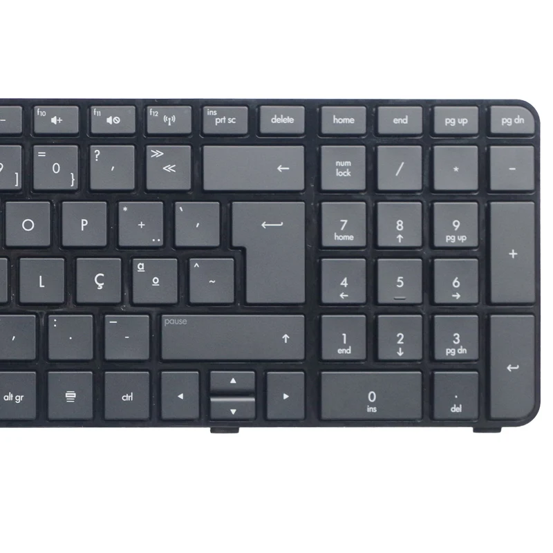 YALUZU новый для HP pavilion DV7 черный с рамкой и клавиатурой ноутбука на английском языке