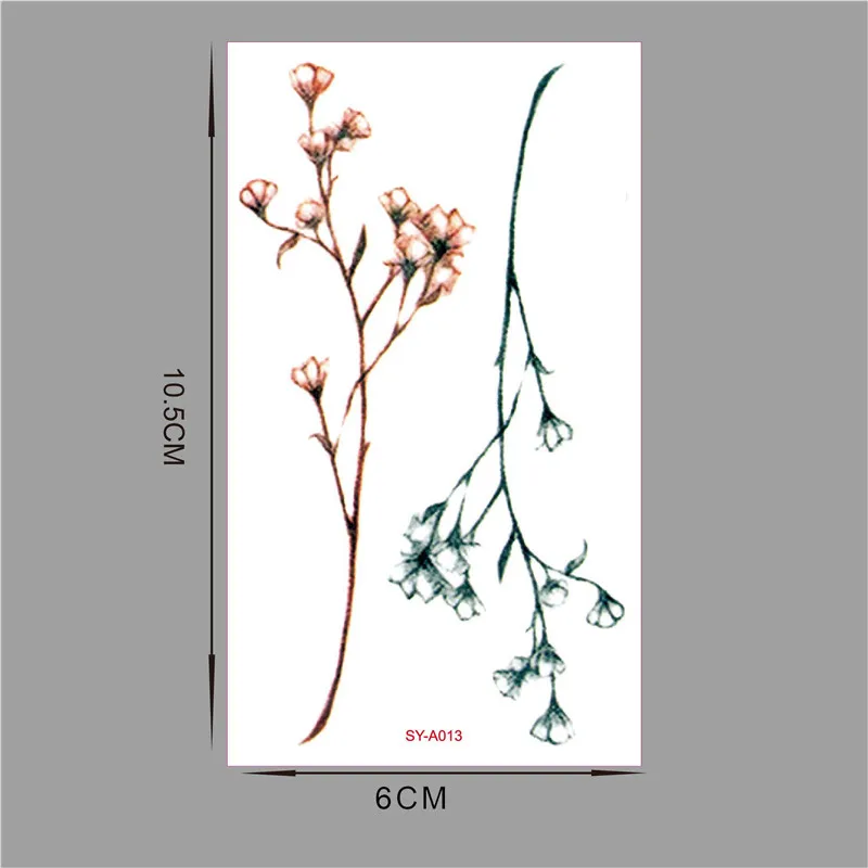 Стильные украшения для вечеринки сделай сам тату свадебного невесты SYA013|tatoo