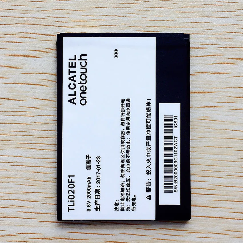 Высококачественный аккумулятор TLi020F1 для TCL J720T J726T Alcatel One Touch Pop 2 5042d C7 фотография