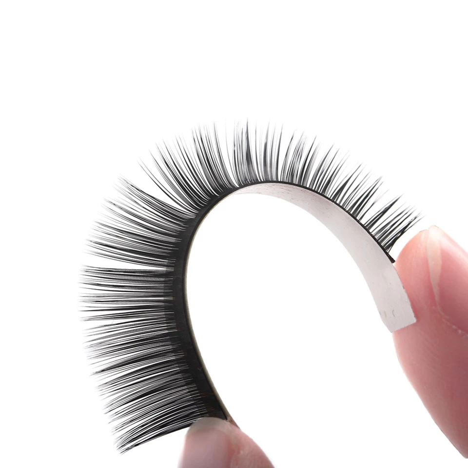 16 рядов/лоток отдельные ресницы разной длины объемные 3D накладные всех размеров