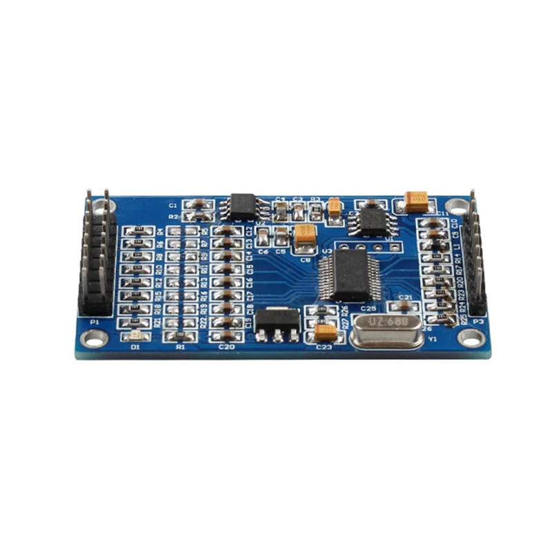 ADS1256 24-Bit 8-Channel ADC AD Module High Precision Acquisition Data Card XD-86 | Электронные компоненты и