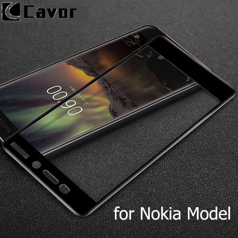 Tempered Glass Screen Protector For Nokia 6 6.1 Plus Case Full Front Cover Mobile Phone Protective Anti Shatter Film Nokia6 | Мобильные