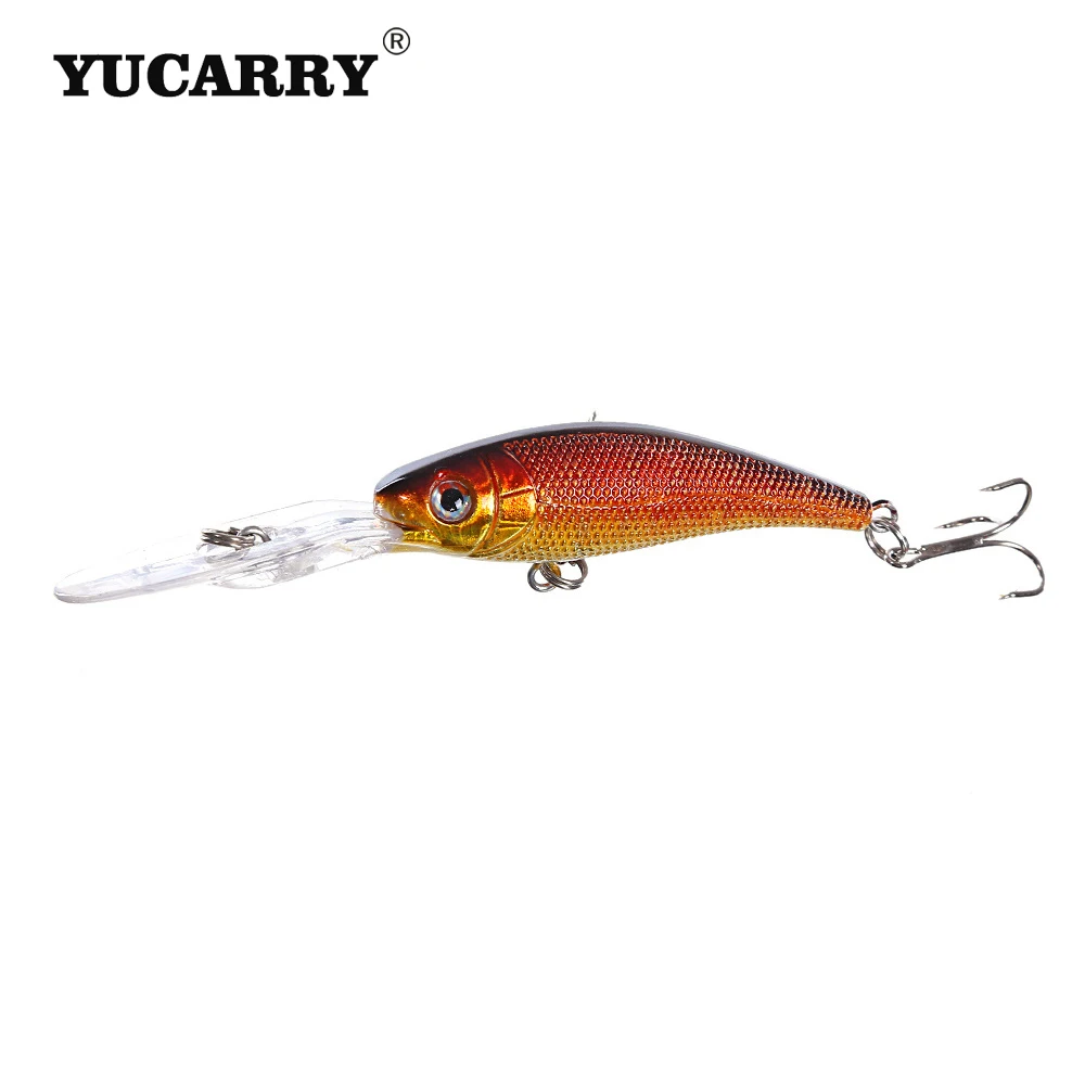 YUCARRY брендовая 7 видов цветов приманка для рыбалки 11 см/7 6 г крюк PESCA Рыболовная