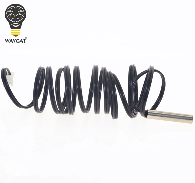 1 м NTC термистор Температурный датчик Водонепроницаемый провод зонда 10K 1% 3950 W1209