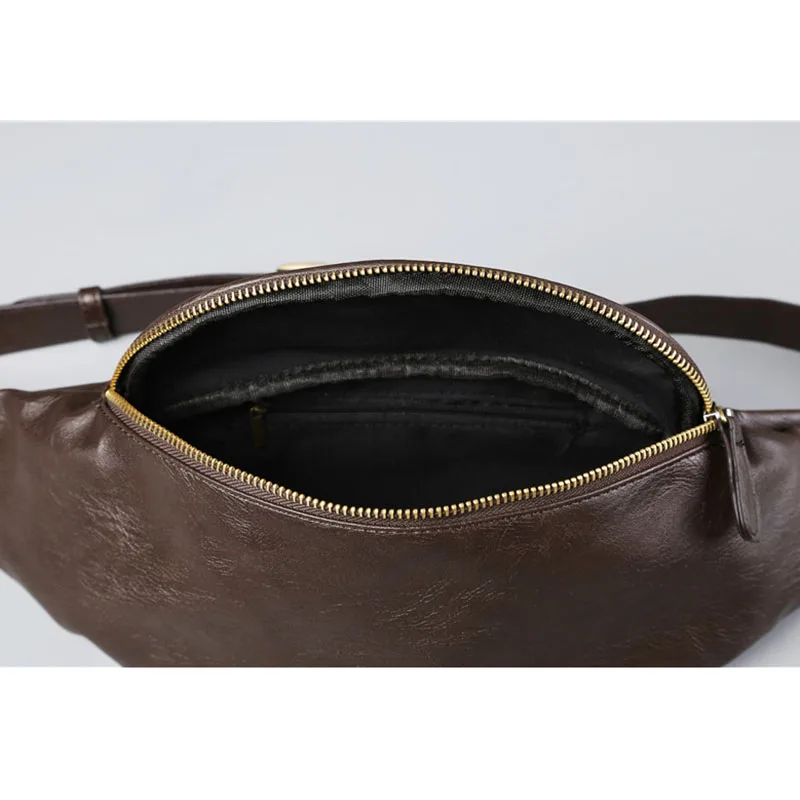 

Men Waist Bag Casual Adjustable Belt Shoulder Bag Male Heuptas High Quality Messenger Bags Handbag Luxury PU Leather man bag