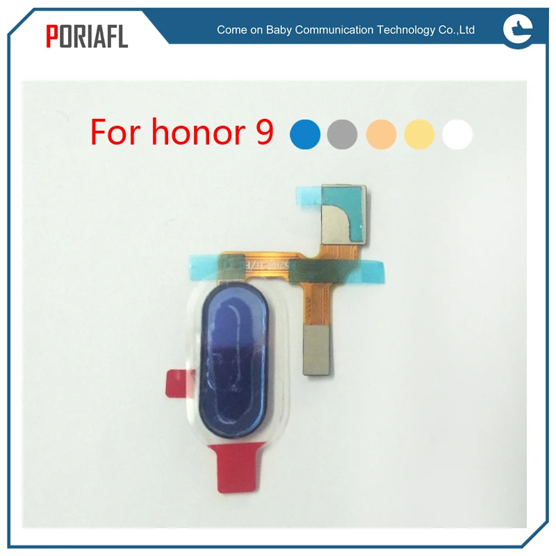 AAA + качество для honor9 отпечаток пальца отпечатка гибкий кабель Кнопка huawei honor 9 |