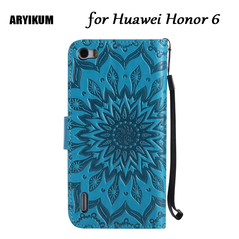 Чехол для телефона ARYIKUM из искусственной кожи Huawei Honor 6 чехол с откидной крышкой 7 5
