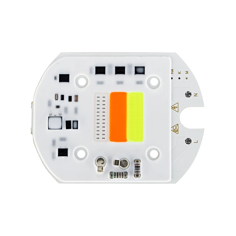 5 шт./лот светодиодный RGB COB чип красочный 30 Вт 220 В умный IC для самостоятельной
