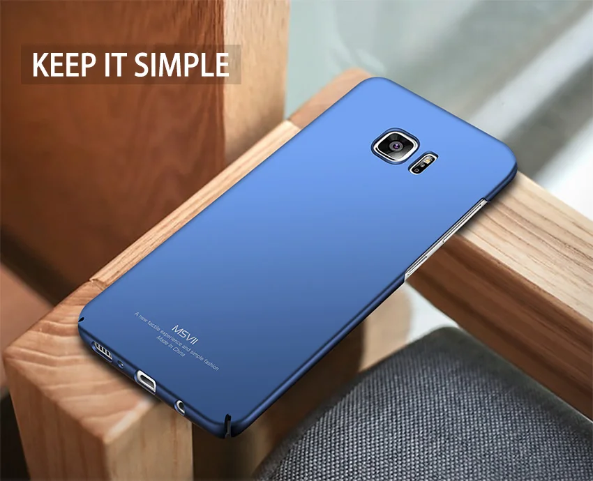 Для samsung Galaxy S7 чехол MSVII S7 Тонкий матовый чехол для samsung S7 Edge чехол твердая задняя крышка для Galaxy S7 S 7 Edge