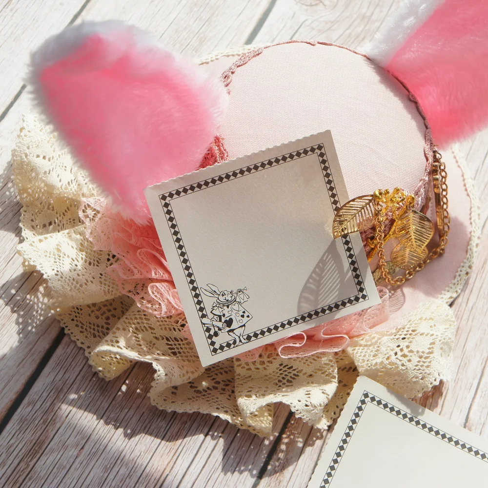 

30pcs DIY fairy tale Alice story Theme Poker rabbit soldier Paper As Creative Craft Paper Background Scrapbooking DIY Use