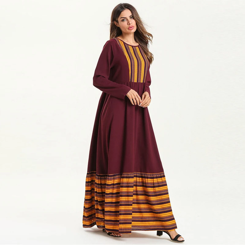 Vestidos Kaftan abaya Дубай, Турция исламский, Арабский мусульманский хиджаб платье abaya s женские Caftan Elbise Ramadan одеяние мусульмане Longue