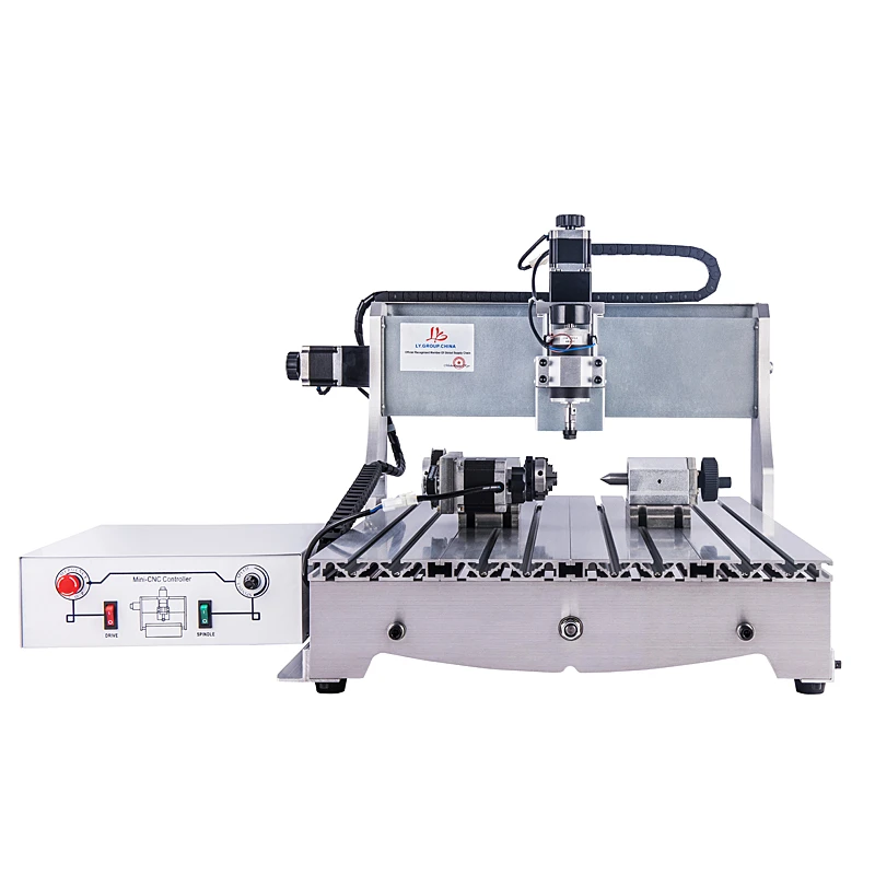 

Mach3 Software CNC machine 6040 Z-D 300W 4 Axis Wood Router with USB Adapter Easy to Operate