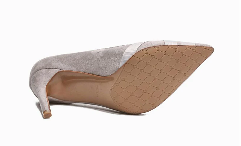 

KNCOKAR The new style of autumn shallow mouth tip ultra high heel women's shoes fashion show thin one shoe