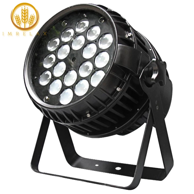 IMRELAX новый водонепроницаемый зум 64 шт. LED освещение для небольшой сцены IP65 DMX Par