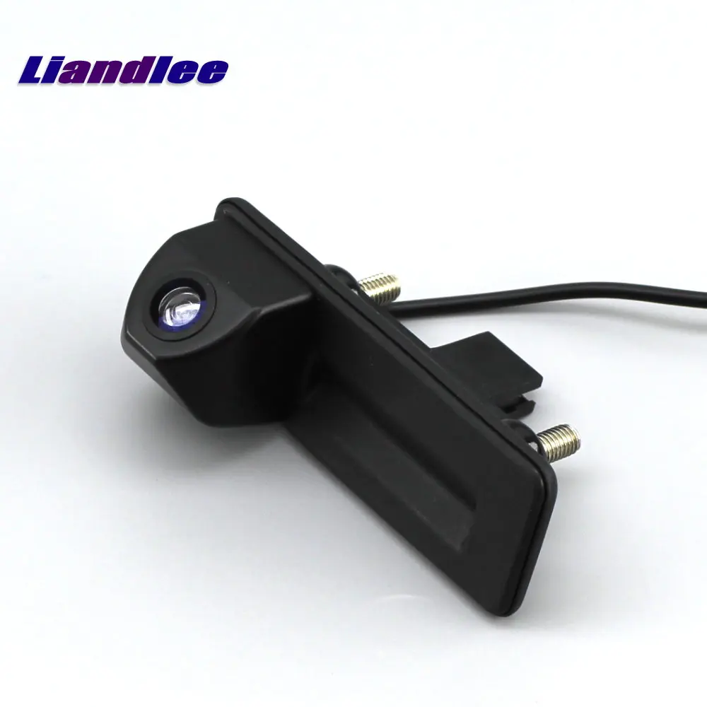 Liandlee Car Rear View Camera For Skoda Fibia 2012-2016 Reverse Parking Backup CAM Integrated Trunk Handle | Автомобили и