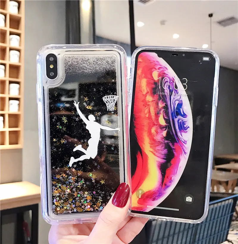 Iboily роскошный мягкий чехол для iPhone XS MAX XR X 8 Plus 6 S 7 блестящий