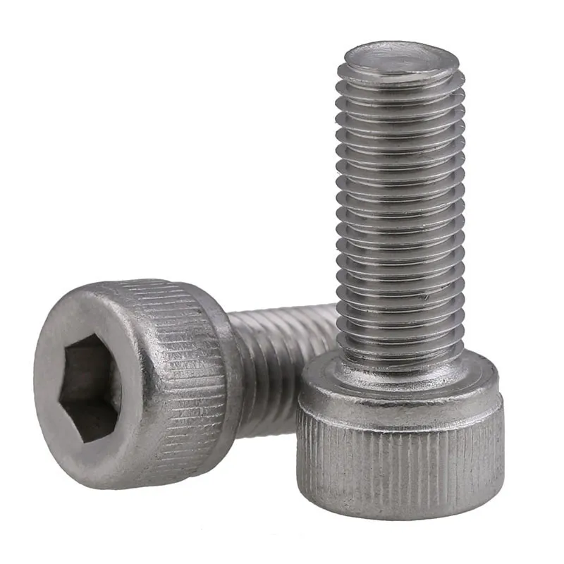 M10 M12 M14 M16 DIN912 304 Винты с шестигранной головкой из нержавеющей стали внутренняя