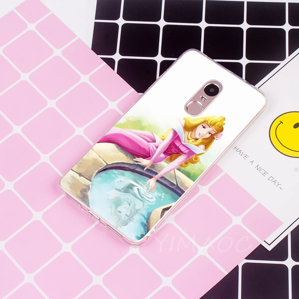 Мягкий ТПУ чехол YIMAOC Sleeping beauty для Xiaomi Redmi 6 4X 5A 4A S2 Note 4 5 Pro Plus Mi 8 9 SE A2 A1 MiX 2S MAX 3 |
