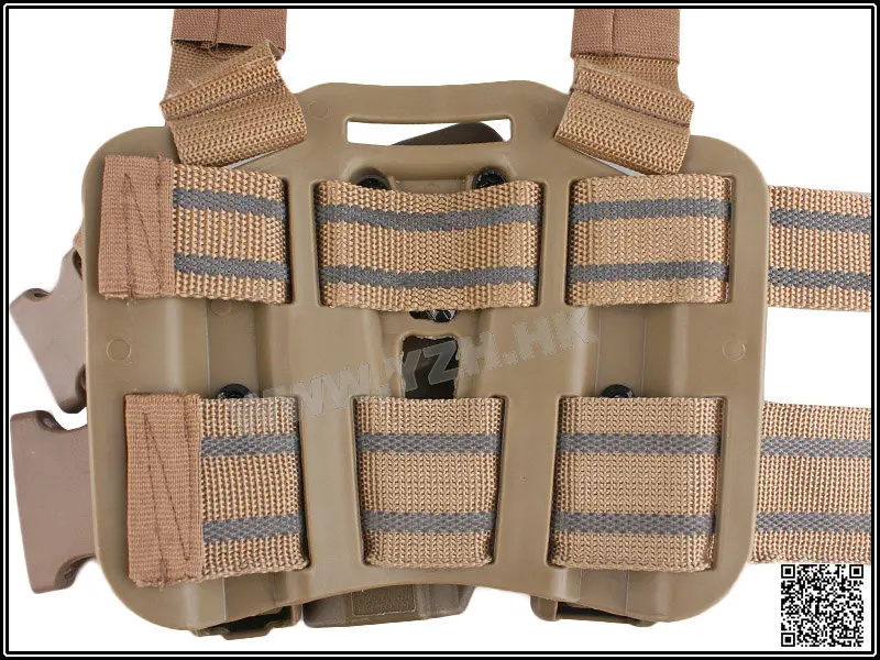 

Black Hawk CQC for Beretta 92 96 Holster Black Platform Set RH BD6093
