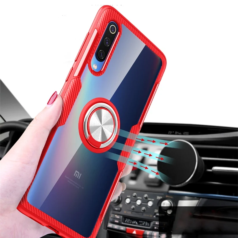 Для Xiaomi mi 9 se 8 lite Red Note 7s 7 Pro 5 Чехол прозрачный акриловый мягкий силиконовый