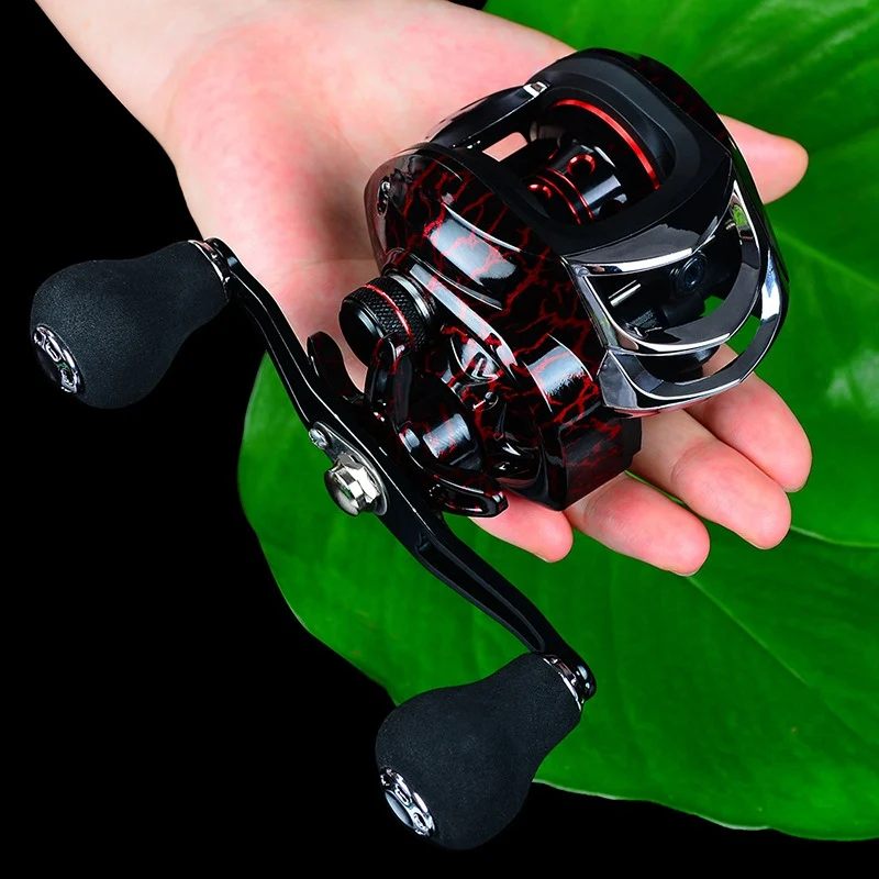 

18*1BB Metal spinning wheel Baitcasting Fishing Reel 8.1:1 Long Shot Left / Right Hand Fishing Wheel Bait Casting Fi