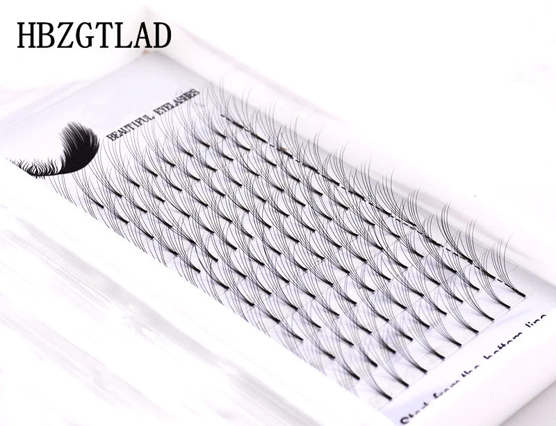Новинка 3D/4D/5D/6D/10D русский объемное наращивание ресниц короткий стержень готовые