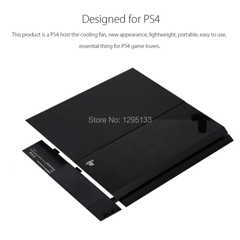 PS4 USB Вентилятор охлаждения Cooler Внешний Turbo Контроль температуры вентилятор для