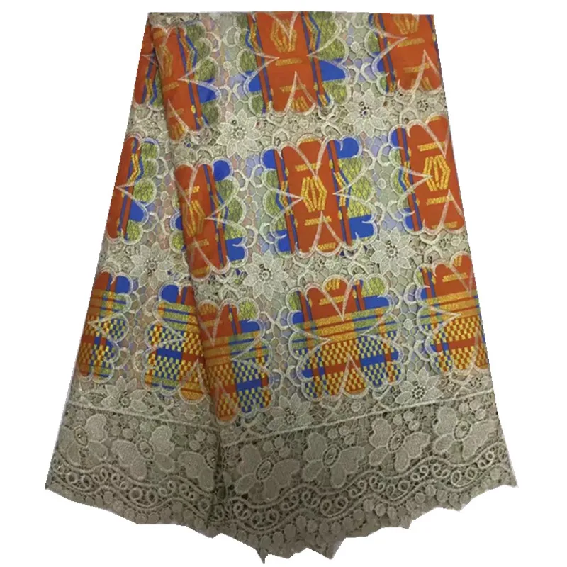 Оптовая продажа 5 двор/pc Лидер продаж Высокое качество Африканский гипюр шнур